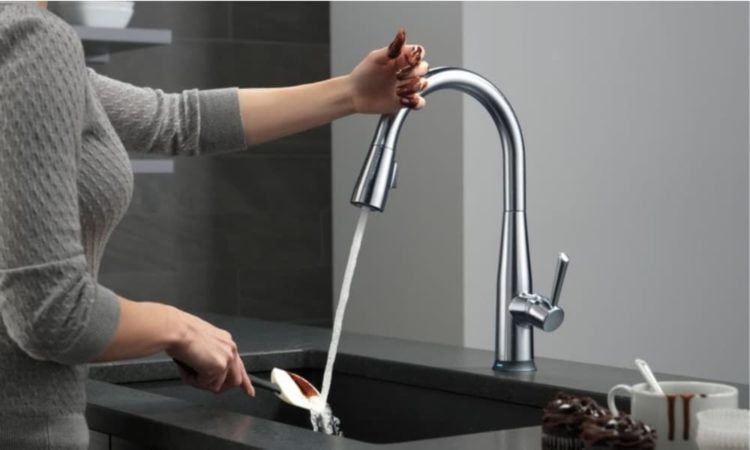 how do touch faucets work