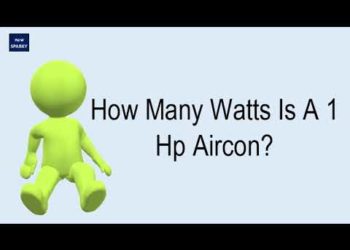 aircon horsepower to watts
