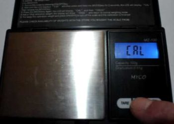How do you calibrate a Fuzion digital scale?