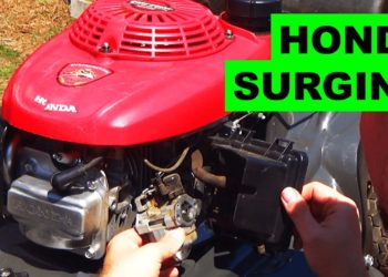 Why does my Lawn Boy mower surge?