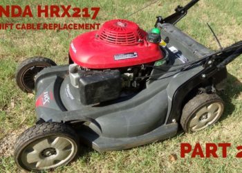 honda hrx217 blade change