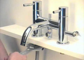 how to take off a shower mixer tap