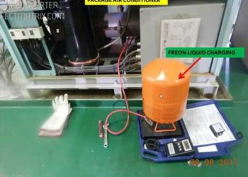 how to charge an air conditioning system