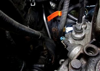 Where is a vehicle speed sensor located?