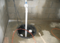 How do you seal a sump pump lid?