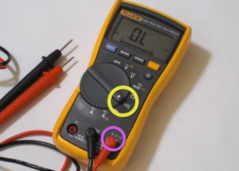 how to check short wire with multimeter