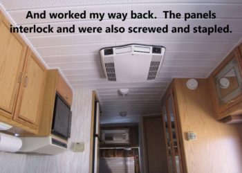 What can I use for a camper ceiling?