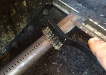 gas grill clogged burner
