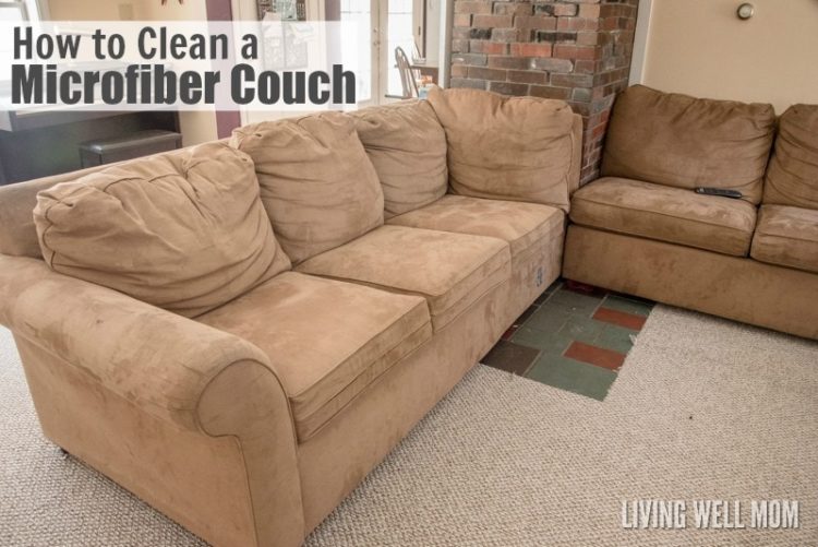how to clean microfiber sofa covers