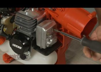 What does a spark arrestor do on a leaf blower?