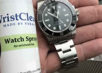 how to clean a stainless watch