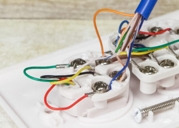 how to wire a telephone jack colors