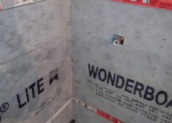 Is WonderBoard a cement board?