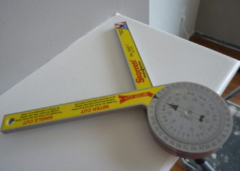 how to measure and cut base molding