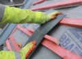 cutting fibre cement slates