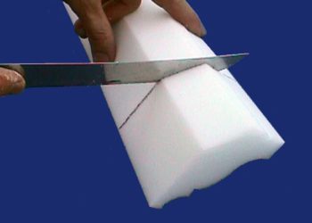how to cut foam rubber at home