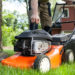 What is the first thing to check if a lawn mower won't start?