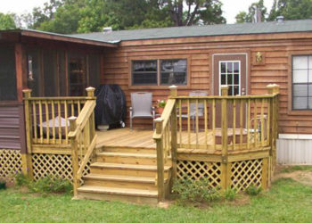 mobile home back porch