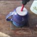 how to drill a hole in a ceramic pot