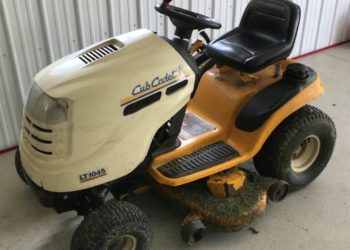cub cadet lt1045 blades won t engage