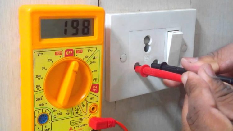 earth checking using multimeter