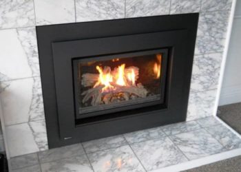 tile surround for gas fireplace