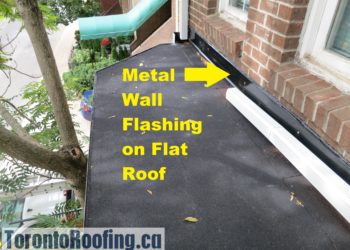flat roof flashing