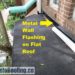 flat roof flashing