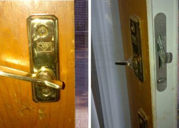How do I fix my Anderson door lock?