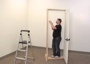 How do you replace ball catch door hardware?