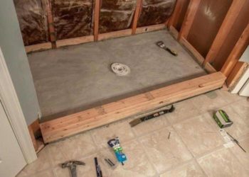 What can cause a shower pan to leak?