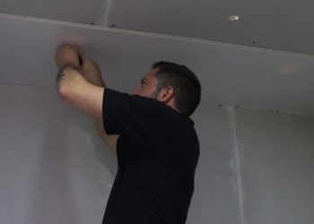 How do you install plastic cladding?
