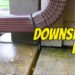 leaking downspout elbow