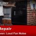 ge oven fan noise
