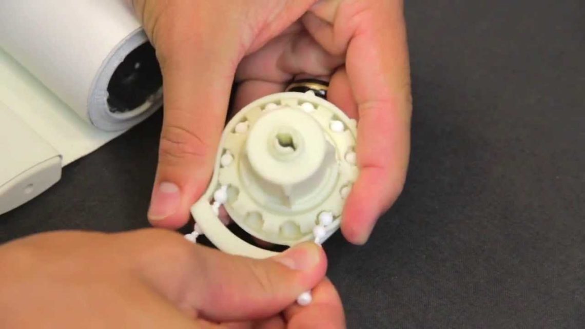 How do you fix a roller shade that won't roll up?