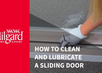 What is the best lubricant for sliding doors?