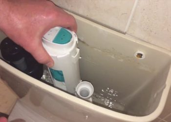 toilet cistern valve not closing