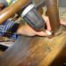 How do you fix a loose leg on a chair?