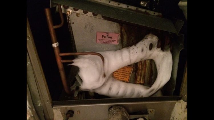 how to detect gas leak in split ac