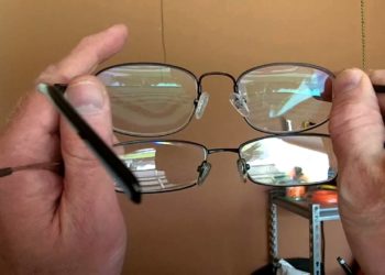 repair anti glare coating on glasses
