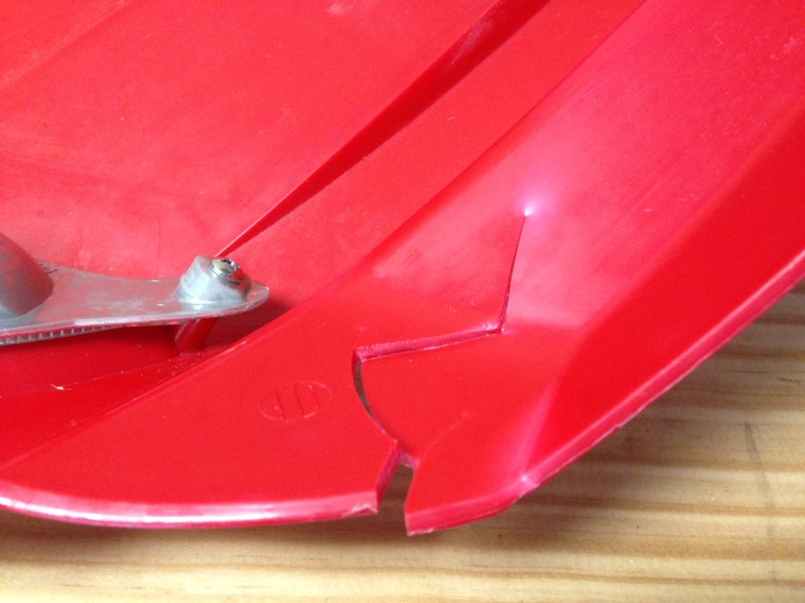 How do you fix missing plastic pieces?