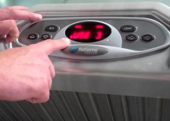 Why is my hot tub light flashing?