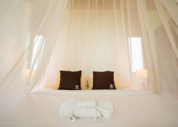 how to repair ripped mosquito netting