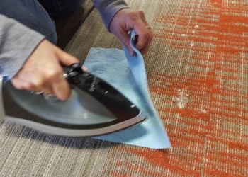how to remove candle wax from sofa