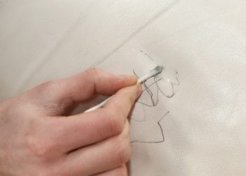 how to take ink out of leather seats