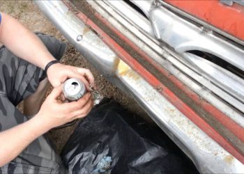 remove rust from chrome bumper