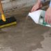 how to clean dog pee on concrete