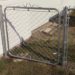 how to put up a chain link gate