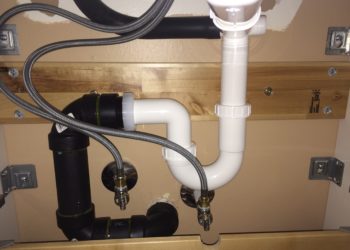 floating vanity plumbing