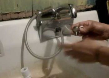 How do you hook up a Danby portable dishwasher?